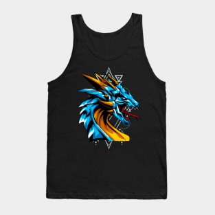 dragon angry Tank Top